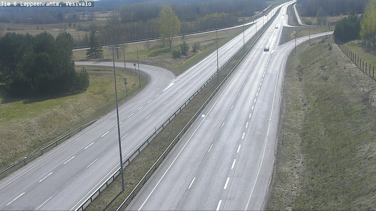 Kelikamerat Kuva Tie 6 Lappeenranta, Vesivalo, Lappeenranta, Etelä-Karjala