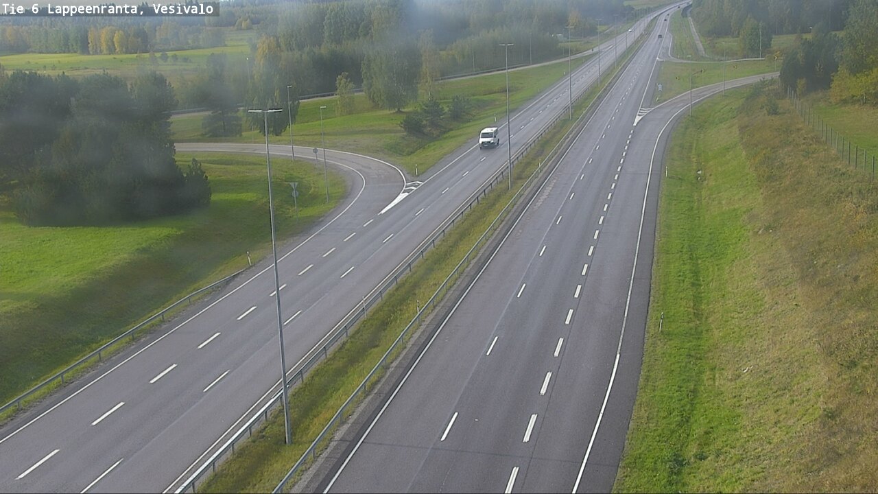 Kelikamerat Kuva Tie 6 Lappeenranta, Vesivalo, Lappeenranta, Etelä-Karjala