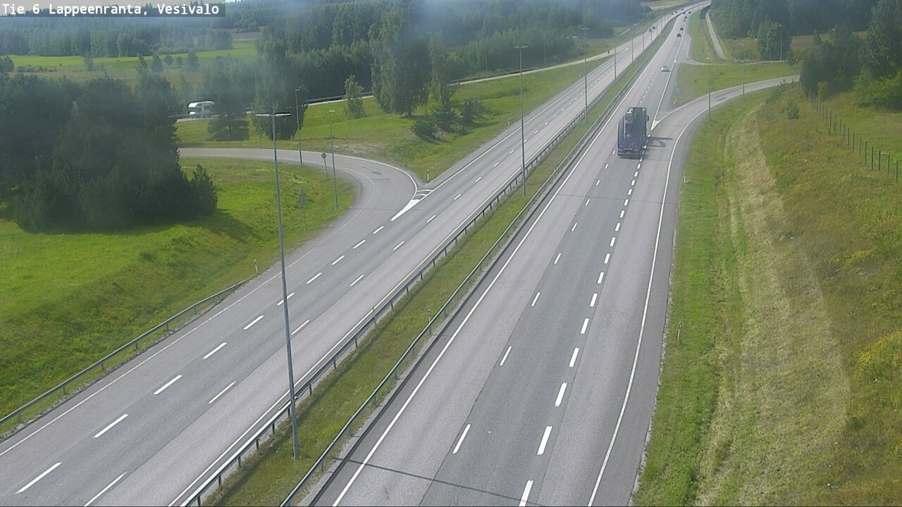 Kelikamerat Kuva Tie 6 Lappeenranta, Vesivalo, Lappeenranta, Etelä-Karjala