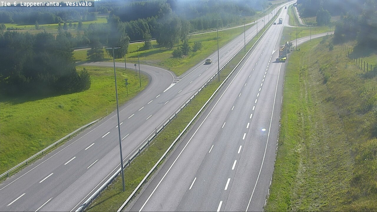Kelikamerat Kuva Tie 6 Lappeenranta, Vesivalo, Lappeenranta, Etelä-Karjala