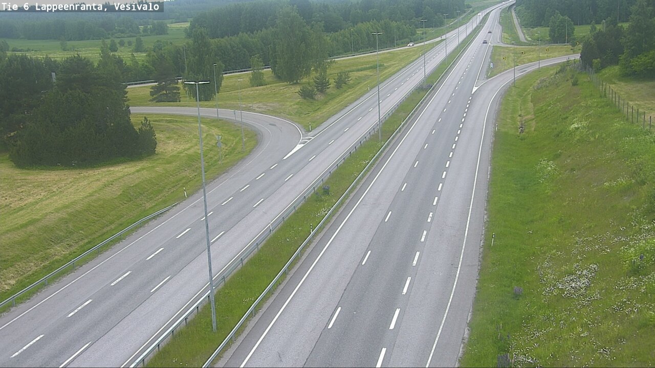 Kelikamerat Kuva Tie 6 Lappeenranta, Vesivalo, Lappeenranta, Etelä-Karjala
