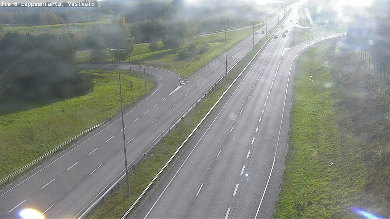 Kelikamerat Kuva Tie 6 Lappeenranta, Vesivalo, Lappeenranta, Etelä-Karjala