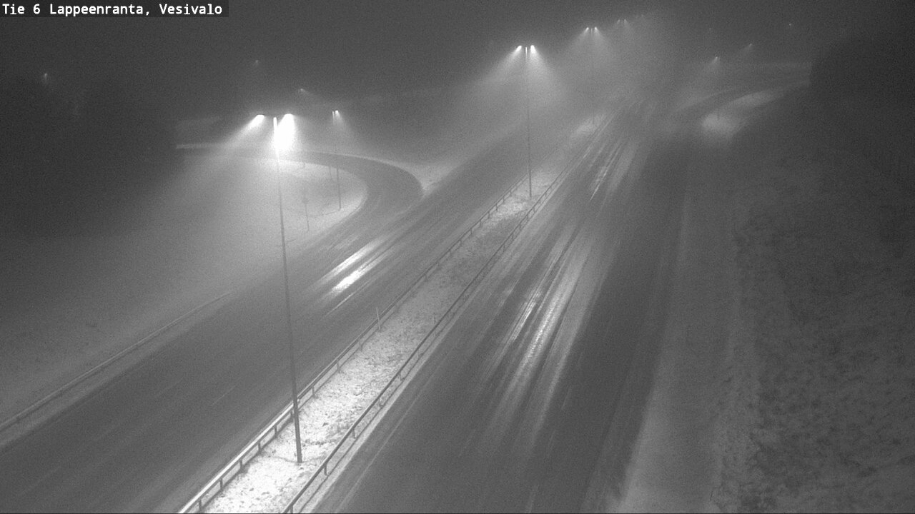 Weather Camera Image Väg 6 Villmanstrand, Vesivalo, Lappeenranta, Etelä-Karjala