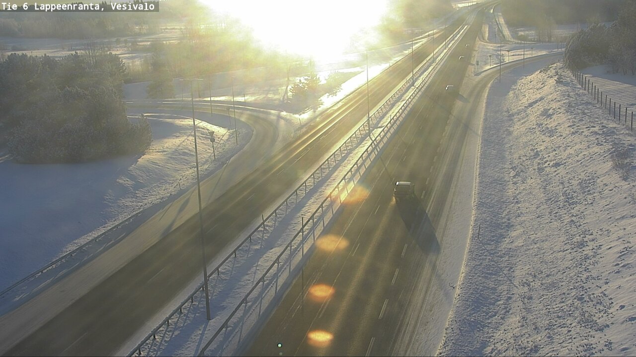 Kelikamerat Kuva Tie 6 Lappeenranta, Vesivalo, Lappeenranta, Etelä-Karjala