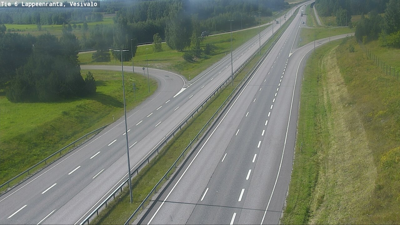 Kelikamerat Kuva Tie 6 Lappeenranta, Vesivalo, Lappeenranta, Etelä-Karjala