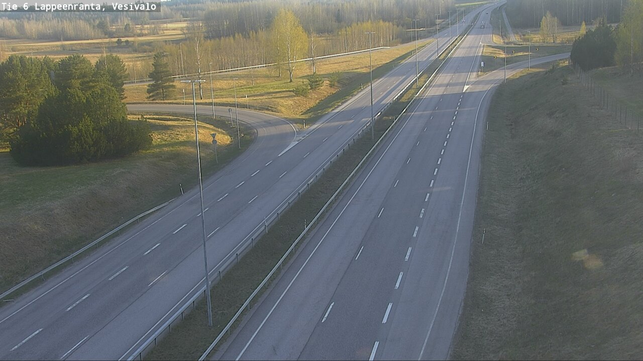 Kelikamerat Kuva Tie 6 Lappeenranta, Vesivalo, Lappeenranta, Etelä-Karjala