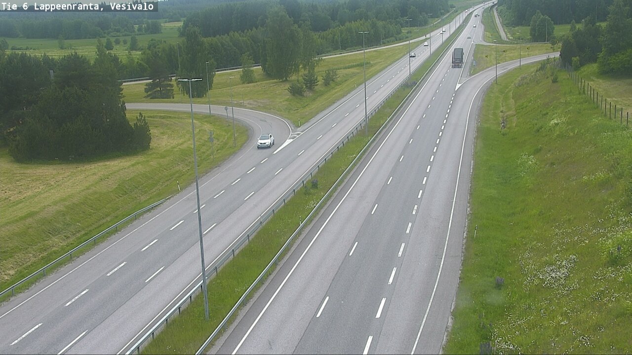 Kelikamerat Kuva Tie 6 Lappeenranta, Vesivalo, Lappeenranta, Etelä-Karjala