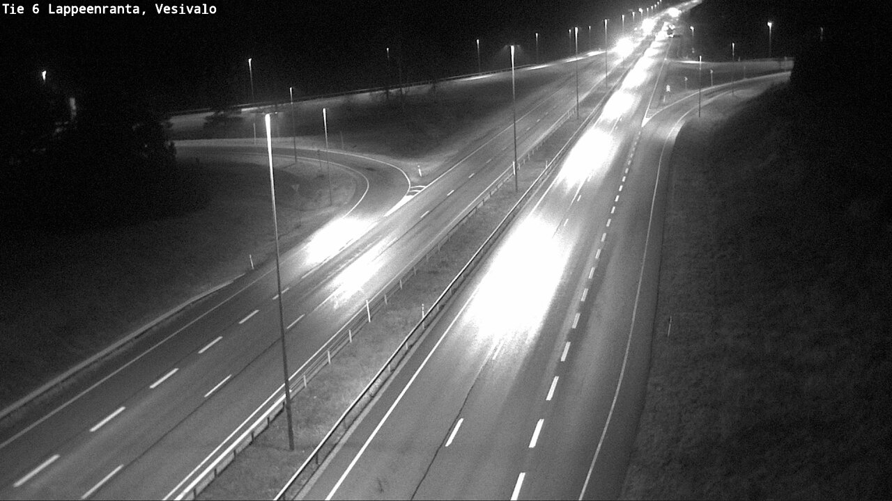 Weather Camera Image Väg 6 Villmanstrand, Vesivalo, Lappeenranta, Etelä-Karjala