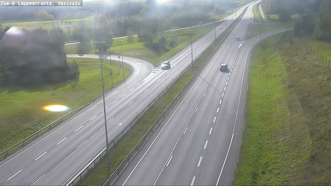 Kelikamerat Kuva Tie 6 Lappeenranta, Vesivalo, Lappeenranta, Etelä-Karjala