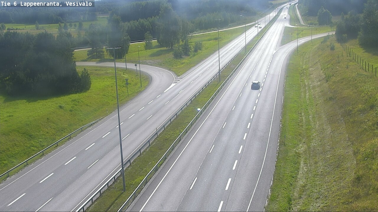 Kelikamerat Kuva Tie 6 Lappeenranta, Vesivalo, Lappeenranta, Etelä-Karjala