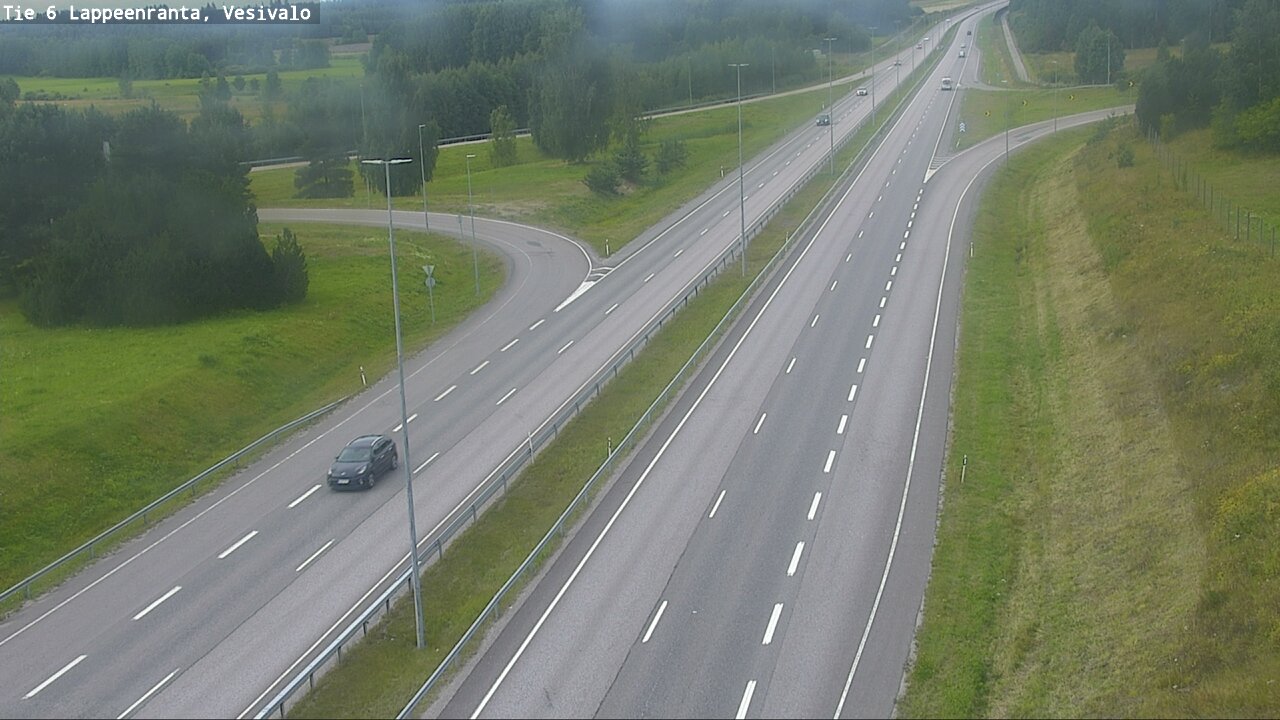Kelikamerat Kuva Tie 6 Lappeenranta, Vesivalo, Lappeenranta, Etelä-Karjala