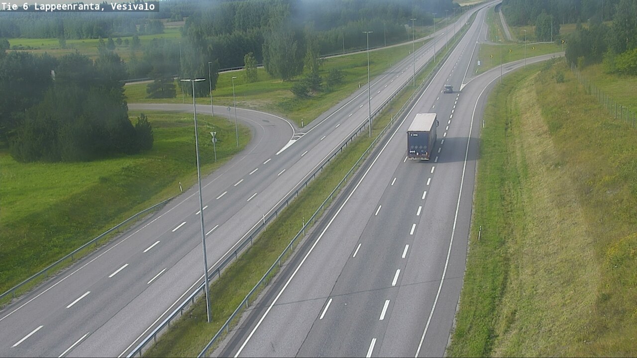 Kelikamerat Kuva Tie 6 Lappeenranta, Vesivalo, Lappeenranta, Etelä-Karjala