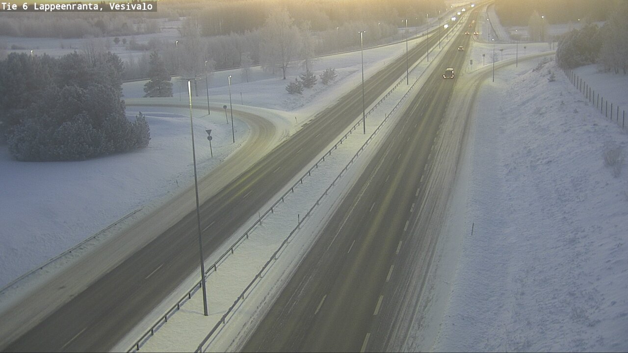 Kelikamerat Kuva Tie 6 Lappeenranta, Vesivalo, Lappeenranta, Etelä-Karjala