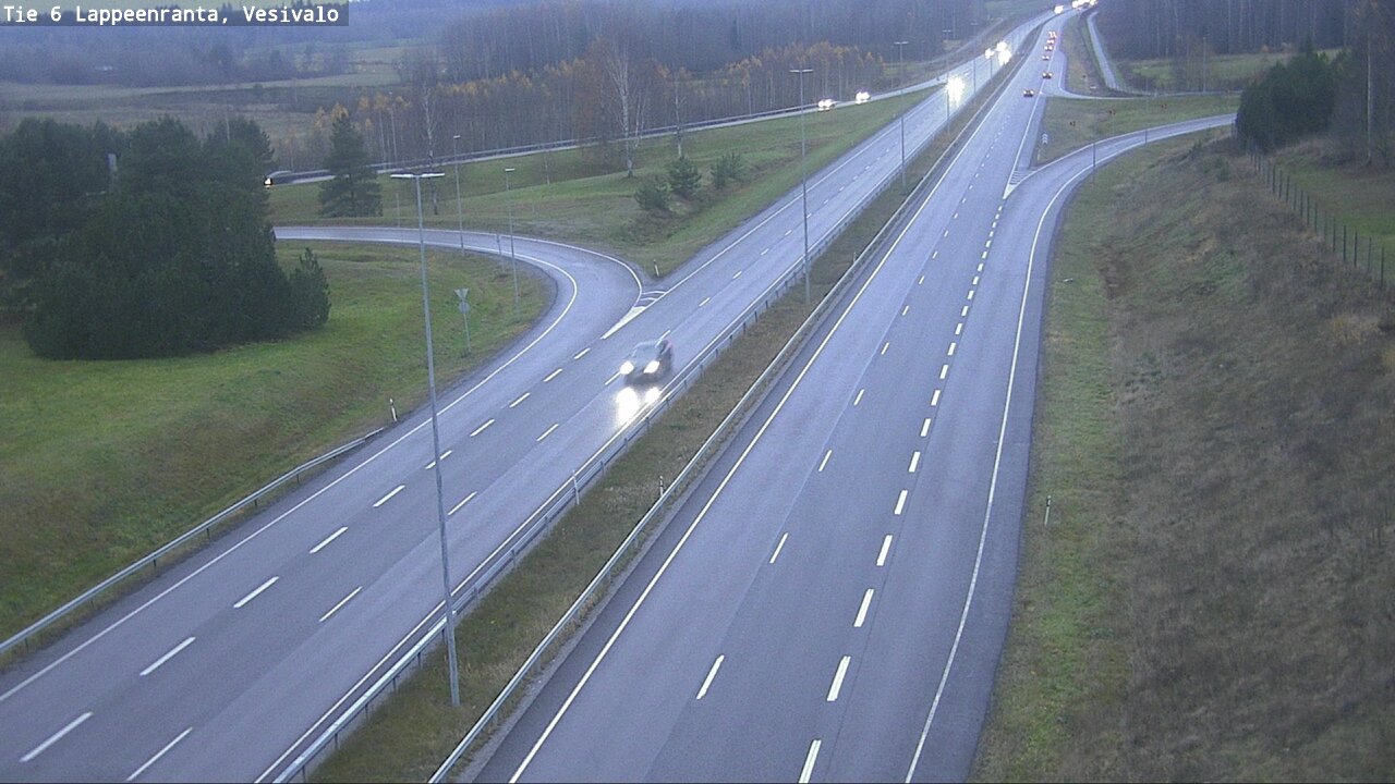 Kelikamerat Kuva Tie 6 Lappeenranta, Vesivalo, Lappeenranta, Etelä-Karjala