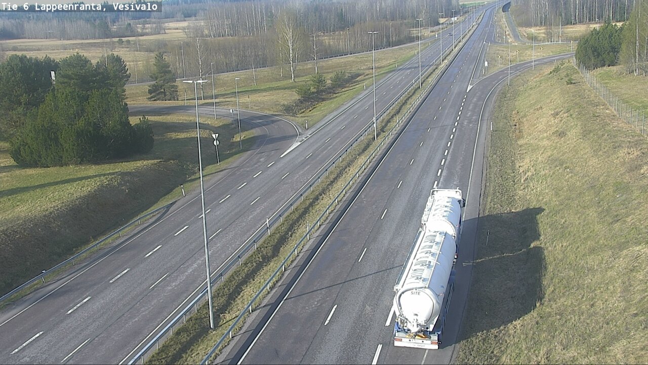 Kelikamerat Kuva Tie 6 Lappeenranta, Vesivalo, Lappeenranta, Etelä-Karjala