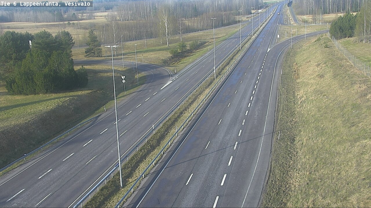 Kelikamerat Kuva Tie 6 Lappeenranta, Vesivalo, Lappeenranta, Etelä-Karjala