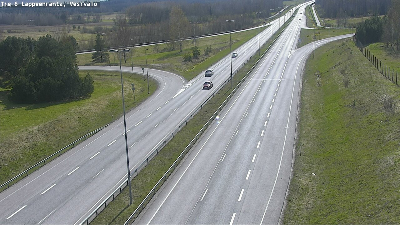 Kelikamerat Kuva Tie 6 Lappeenranta, Vesivalo, Lappeenranta, Etelä-Karjala
