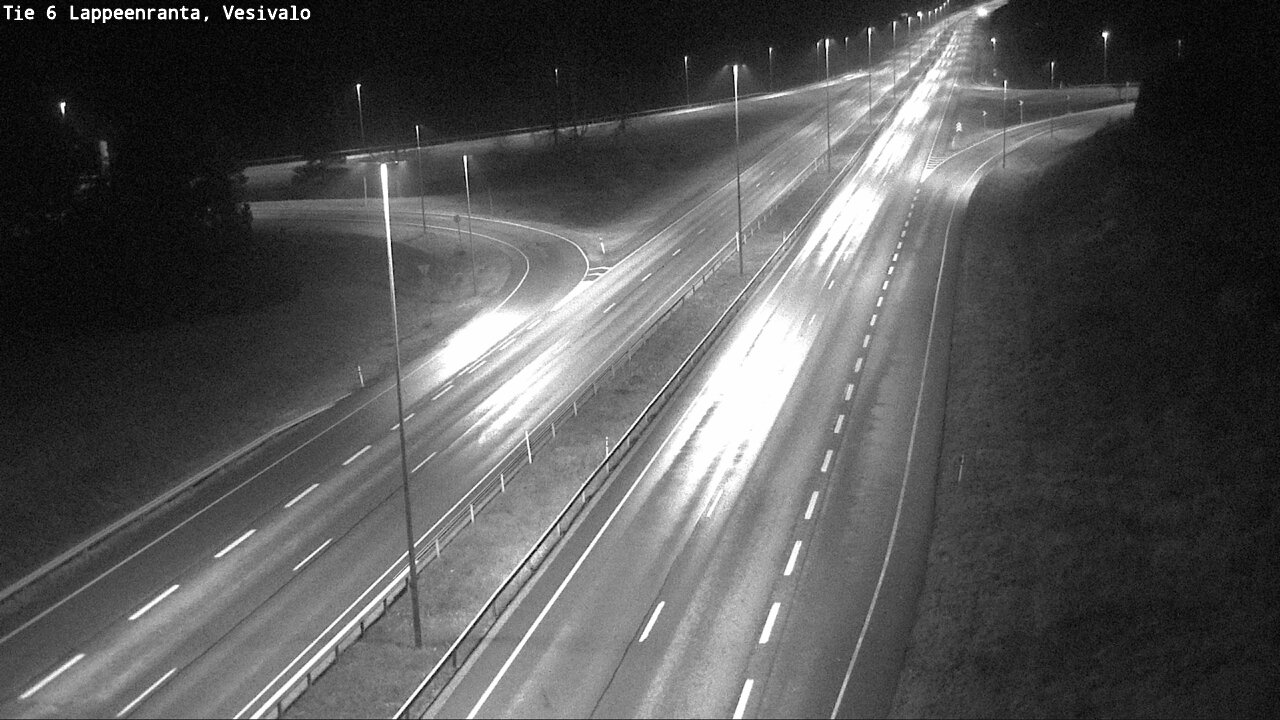 Weather Camera Image Väg 6 Villmanstrand, Vesivalo, Lappeenranta, Etelä-Karjala