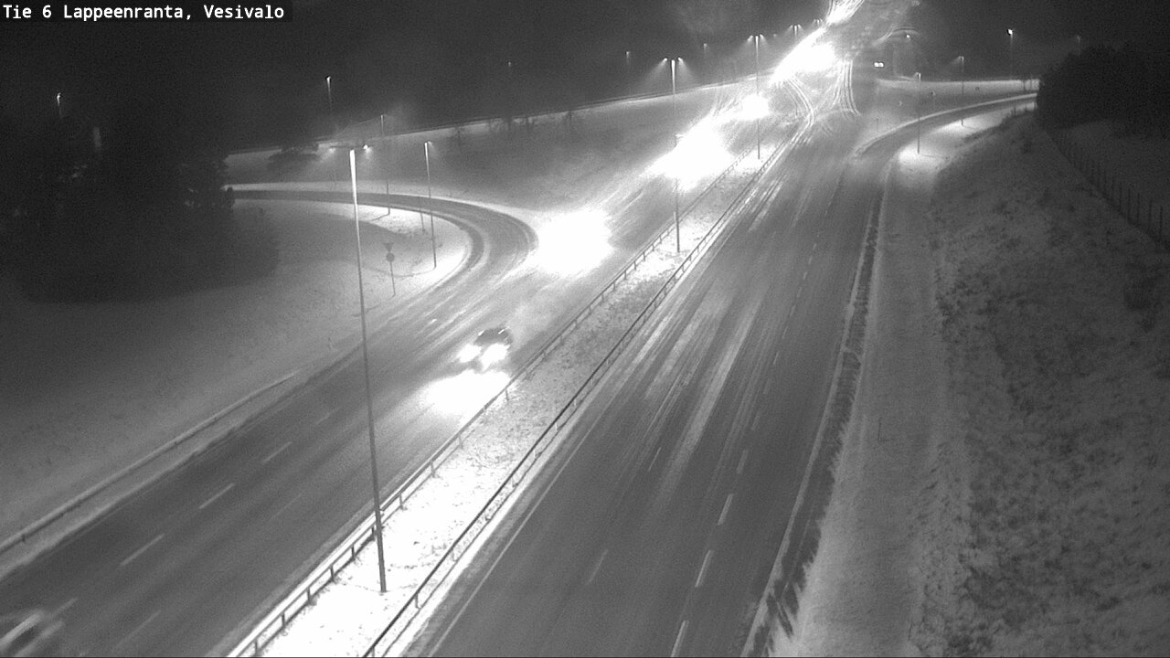 Weather Camera Image Väg 6 Villmanstrand, Vesivalo, Lappeenranta, Etelä-Karjala