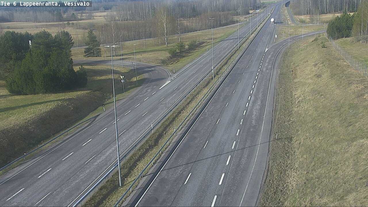 Kelikamerat Kuva Tie 6 Lappeenranta, Vesivalo, Lappeenranta, Etelä-Karjala