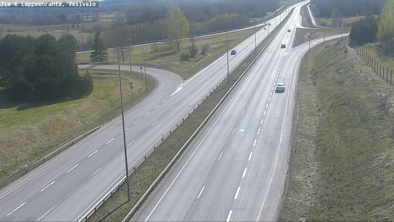 Kelikamerat Kuva Tie 6 Lappeenranta, Vesivalo, Lappeenranta, Etelä-Karjala