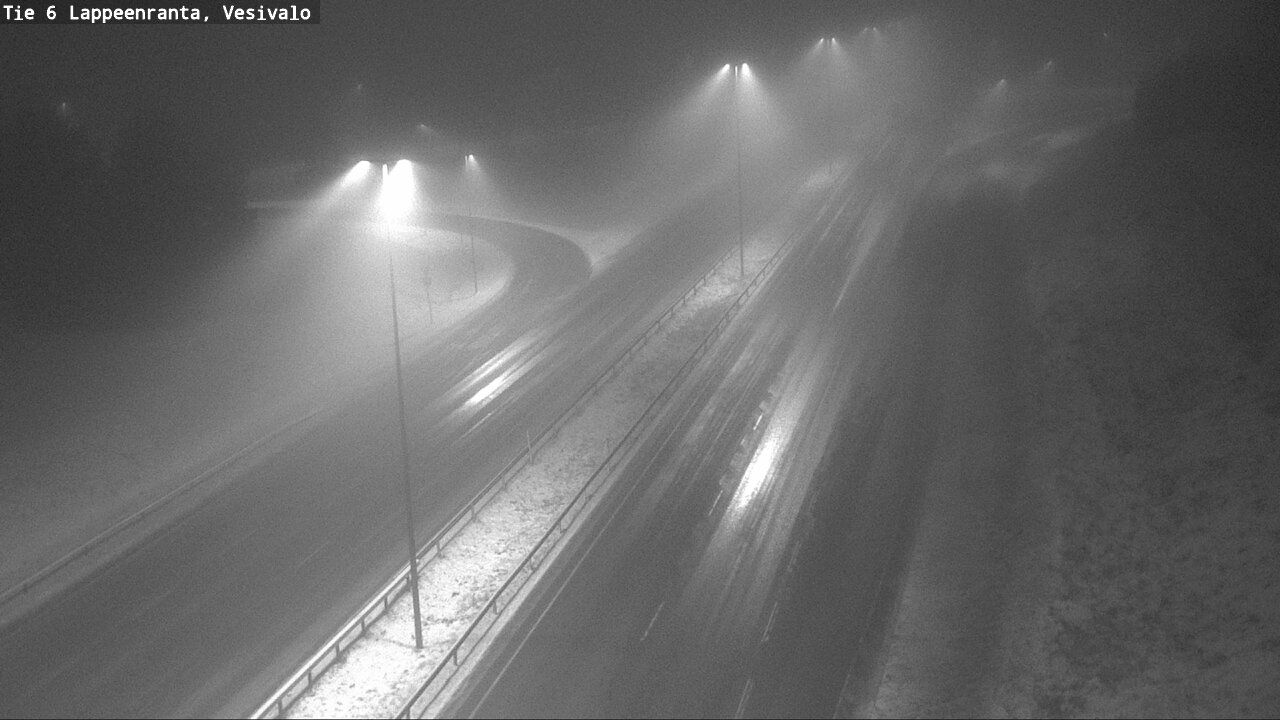 Weather Camera Image Väg 6 Villmanstrand, Vesivalo, Lappeenranta, Etelä-Karjala
