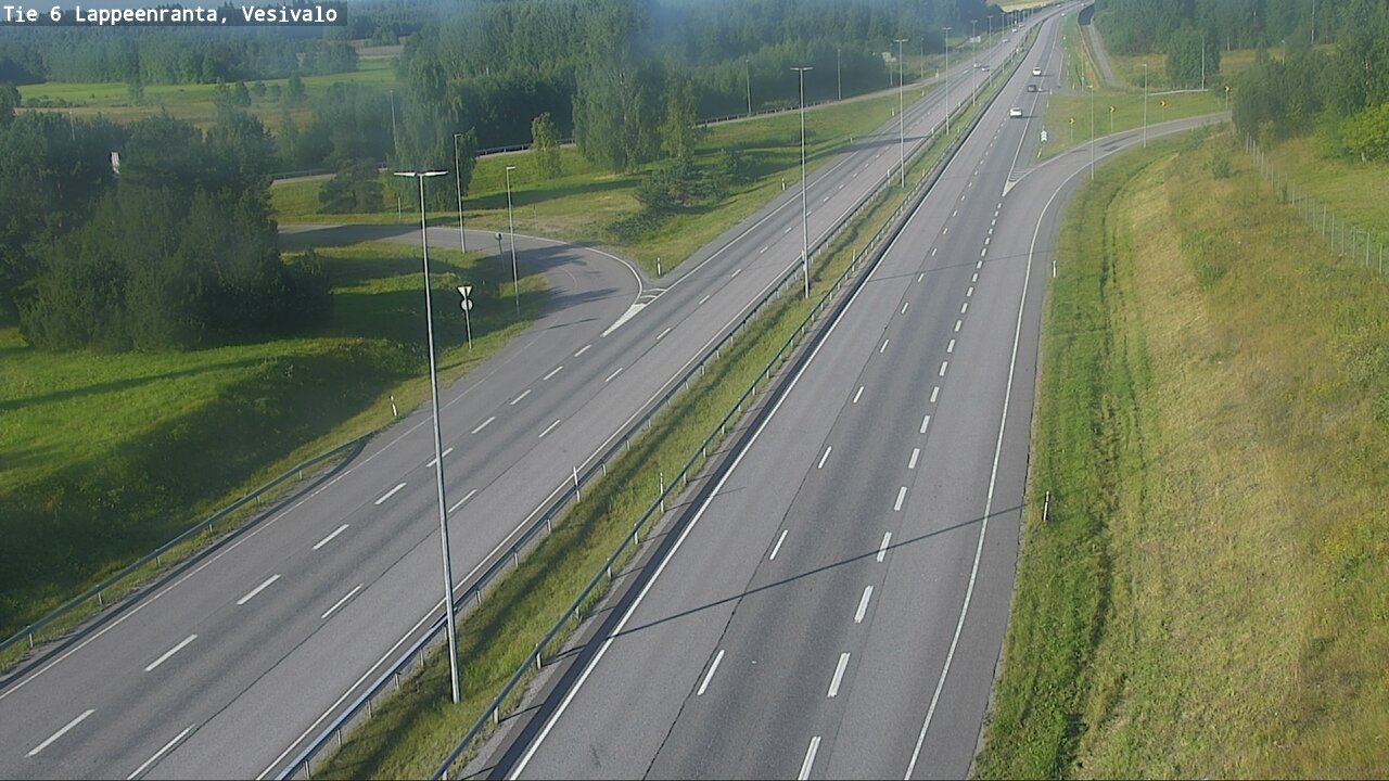 Kelikamerat Kuva Tie 6 Lappeenranta, Vesivalo, Lappeenranta, Etelä-Karjala