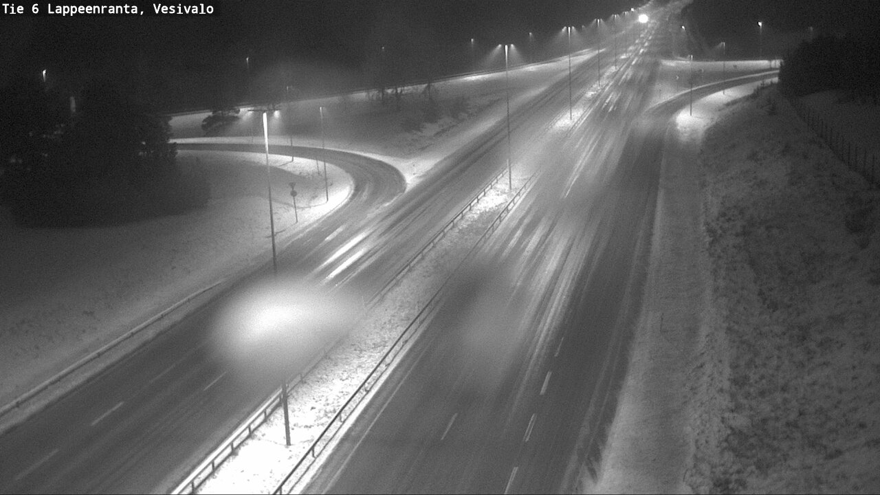Weather Camera Image Väg 6 Villmanstrand, Vesivalo, Lappeenranta, Etelä-Karjala