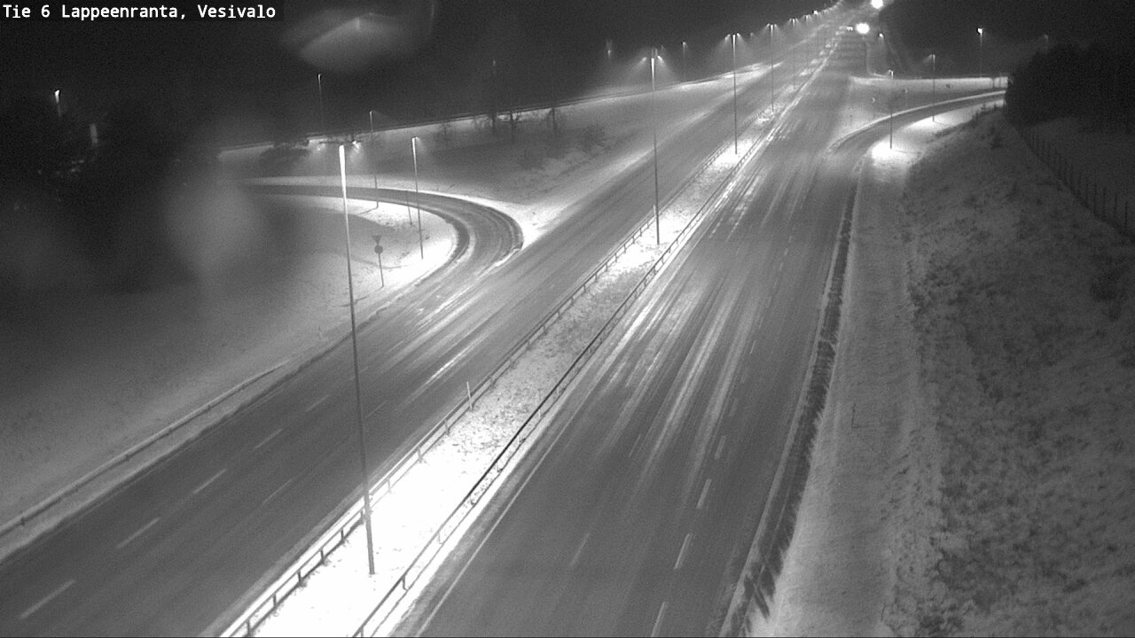 Weather Camera Image Väg 6 Villmanstrand, Vesivalo, Lappeenranta, Etelä-Karjala
