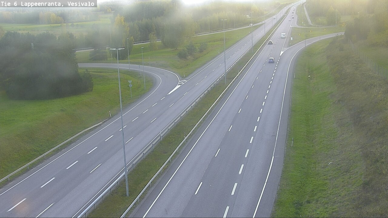 Kelikamerat Kuva Tie 6 Lappeenranta, Vesivalo, Lappeenranta, Etelä-Karjala