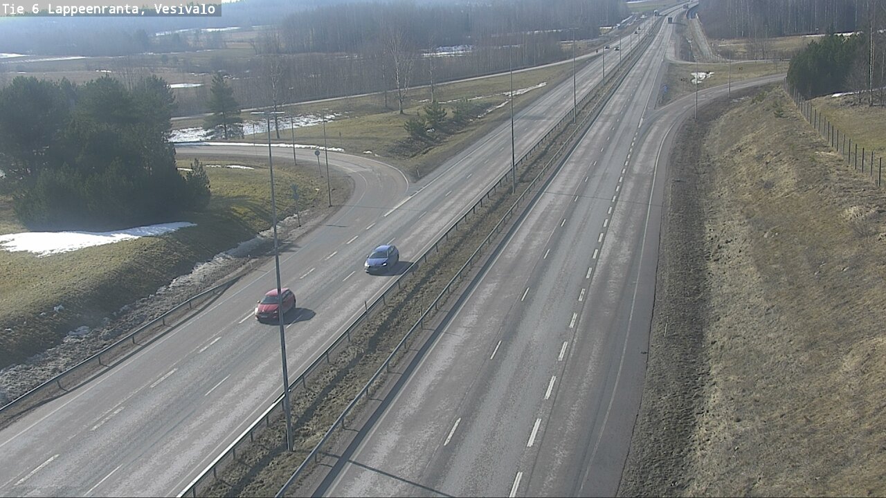 Kelikamerat Kuva Tie 6 Lappeenranta, Vesivalo, Lappeenranta, Etelä-Karjala