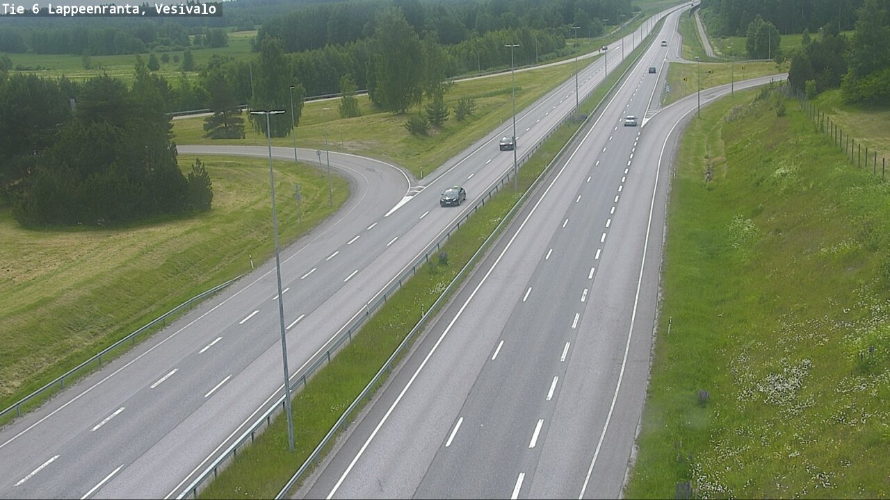 Kelikamerat Kuva Tie 6 Lappeenranta, Vesivalo, Lappeenranta, Etelä-Karjala