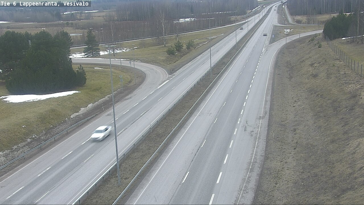 Kelikamerat Kuva Tie 6 Lappeenranta, Vesivalo, Lappeenranta, Etelä-Karjala