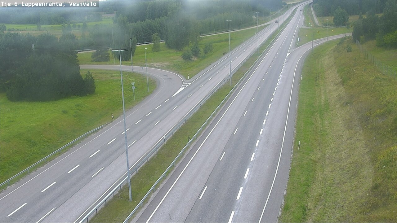 Kelikamerat Kuva Tie 6 Lappeenranta, Vesivalo, Lappeenranta, Etelä-Karjala