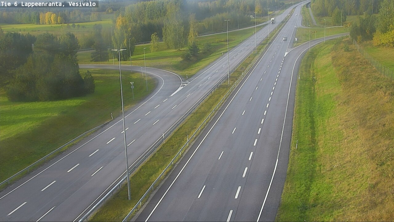 Kelikamerat Kuva Tie 6 Lappeenranta, Vesivalo, Lappeenranta, Etelä-Karjala