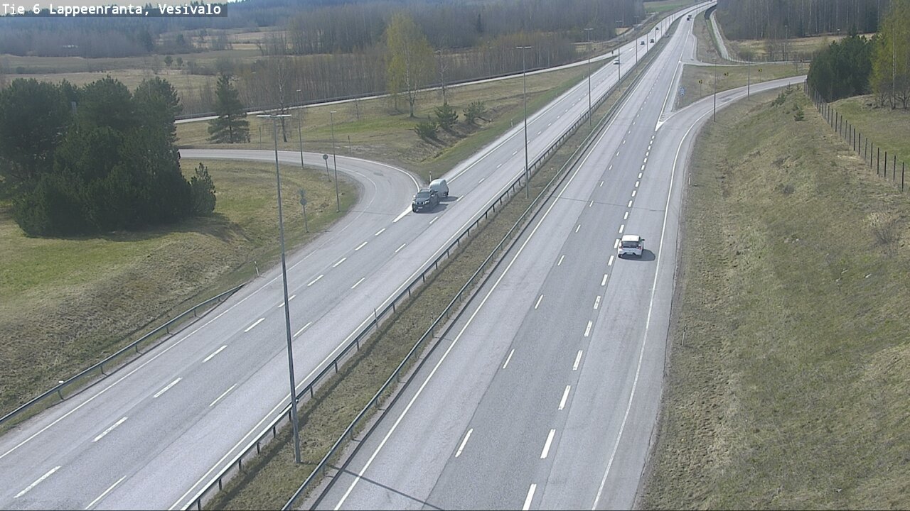 Kelikamerat Kuva Tie 6 Lappeenranta, Vesivalo, Lappeenranta, Etelä-Karjala