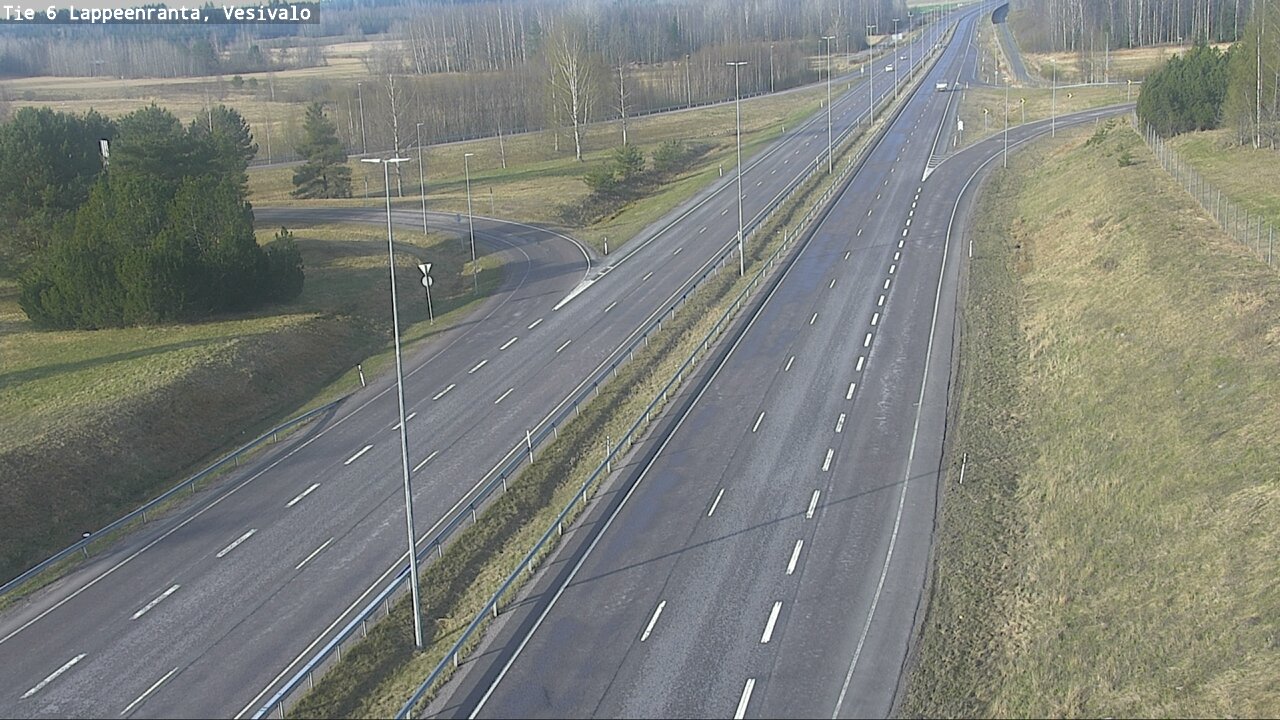 Kelikamerat Kuva Tie 6 Lappeenranta, Vesivalo, Lappeenranta, Etelä-Karjala