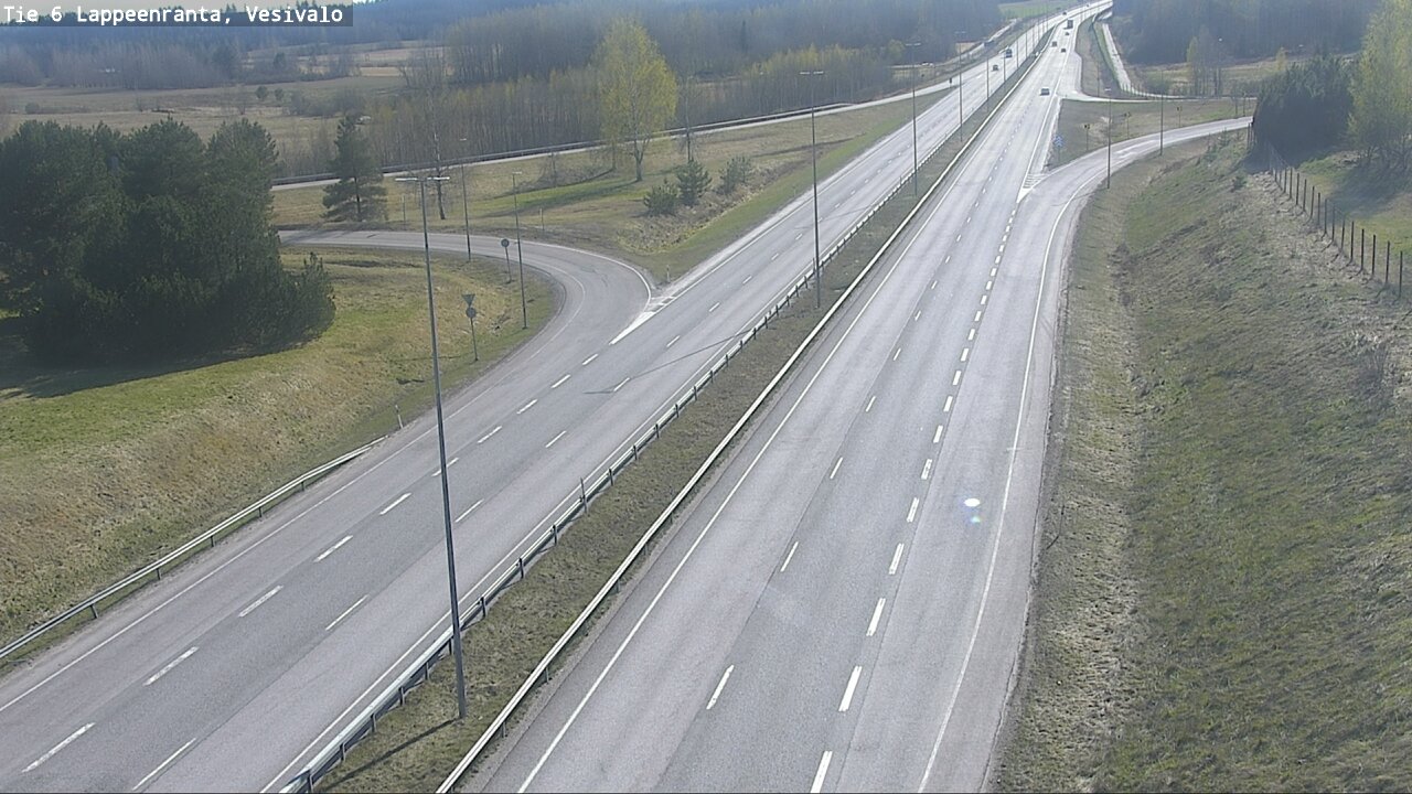 Kelikamerat Kuva Tie 6 Lappeenranta, Vesivalo, Lappeenranta, Etelä-Karjala