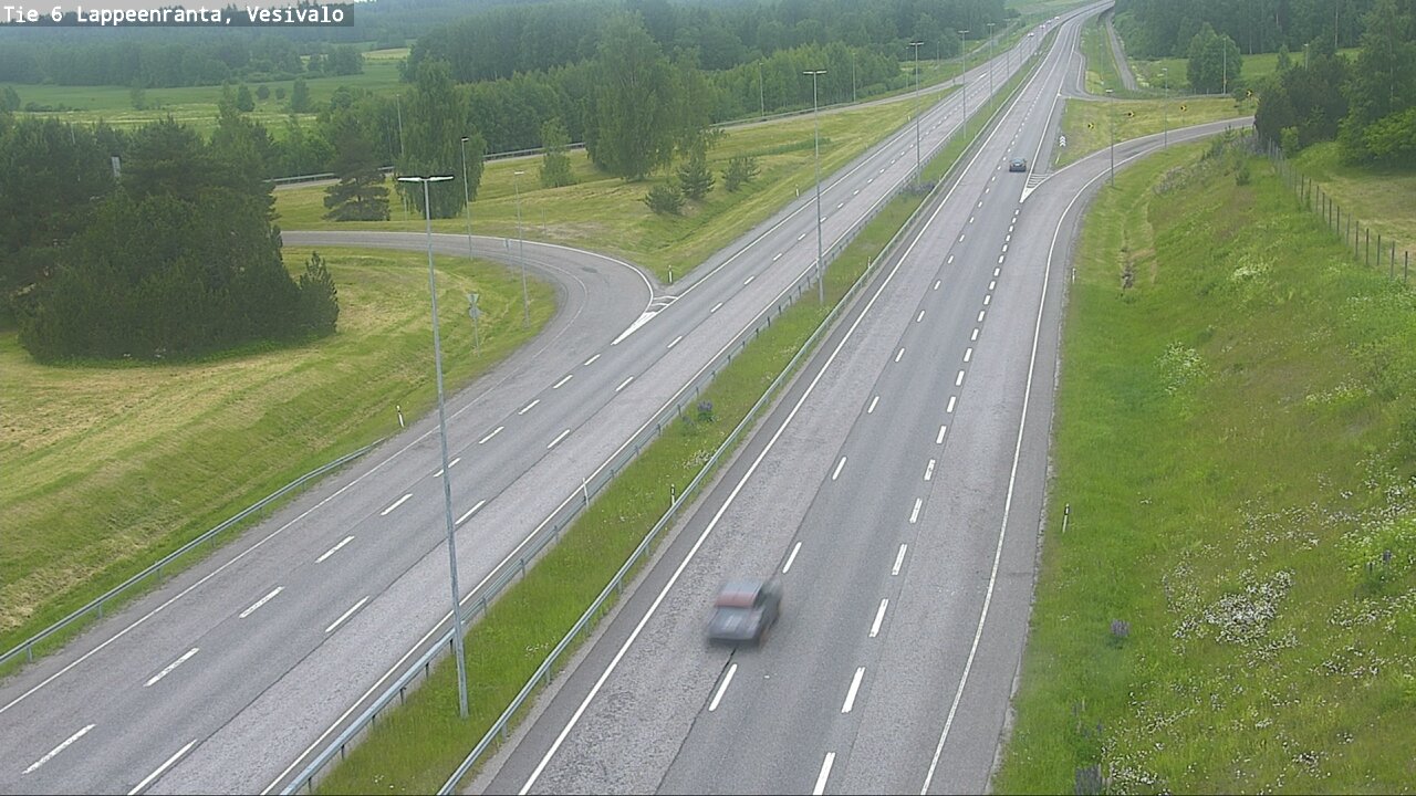 Kelikamerat Kuva Tie 6 Lappeenranta, Vesivalo, Lappeenranta, Etelä-Karjala