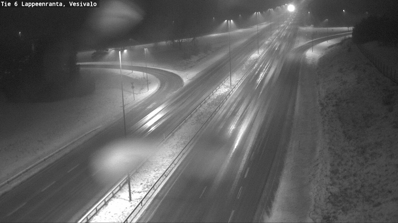 Weather Camera Image Väg 6 Villmanstrand, Vesivalo, Lappeenranta, Etelä-Karjala