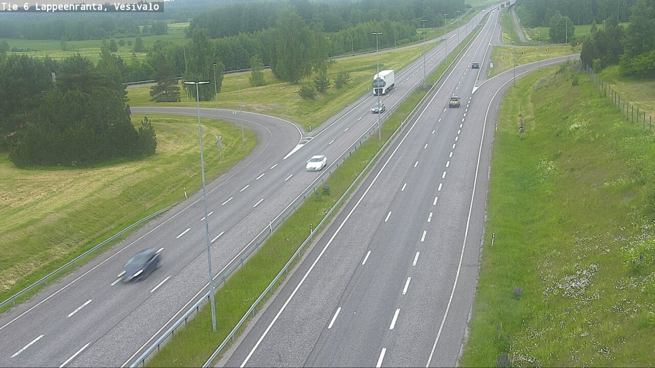 Kelikamerat Kuva Tie 6 Lappeenranta, Vesivalo, Lappeenranta, Etelä-Karjala