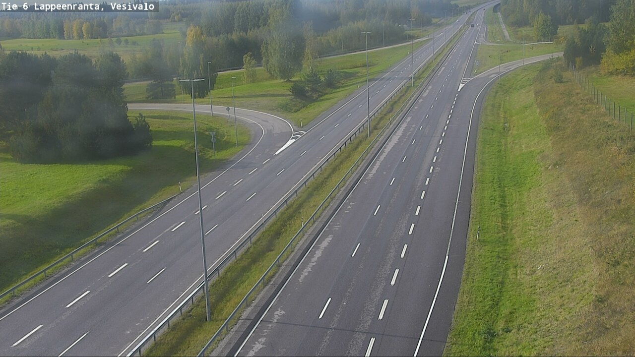 Kelikamerat Kuva Tie 6 Lappeenranta, Vesivalo, Lappeenranta, Etelä-Karjala