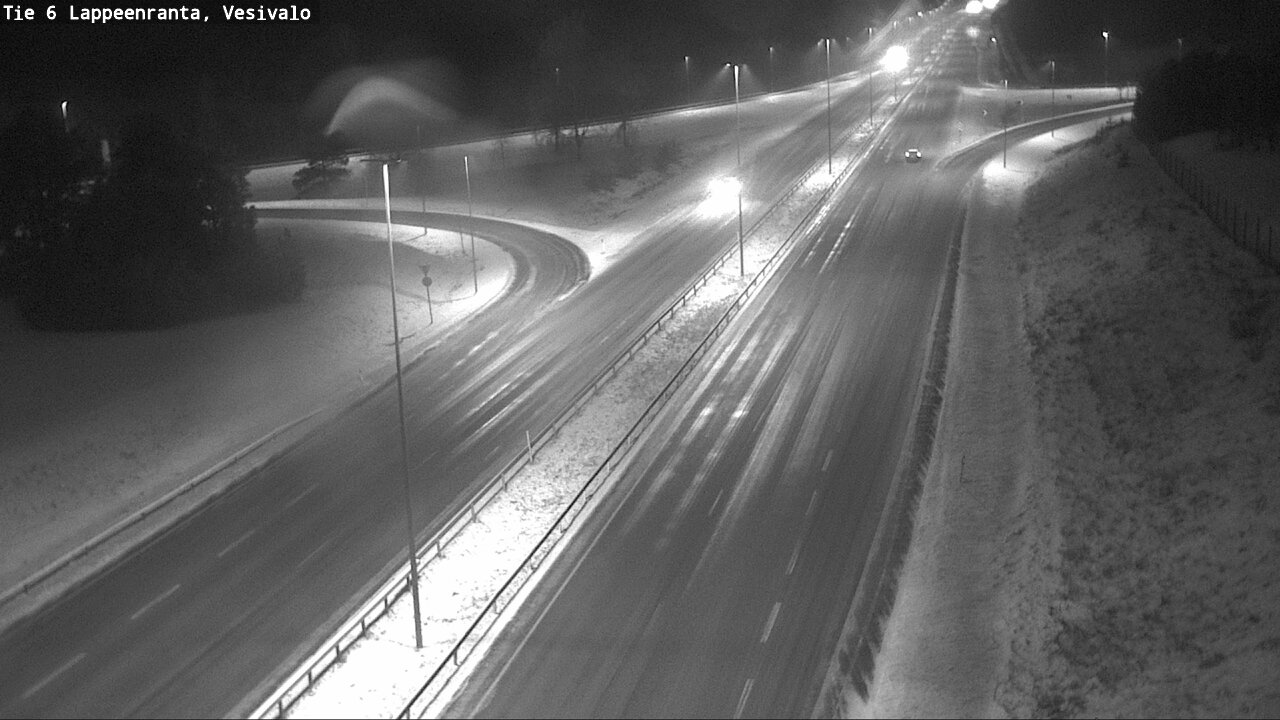 Weather Camera Image Väg 6 Villmanstrand, Vesivalo, Lappeenranta, Etelä-Karjala