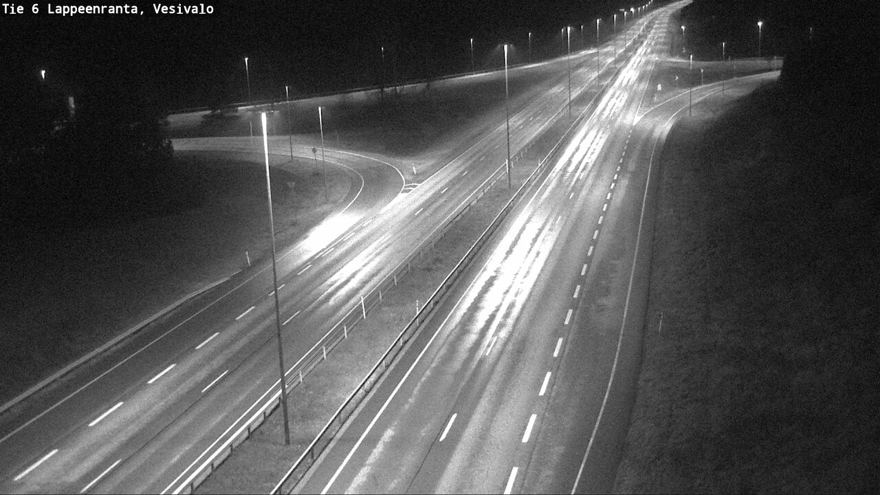 Weather Camera Image Väg 6 Villmanstrand, Vesivalo, Lappeenranta, Etelä-Karjala