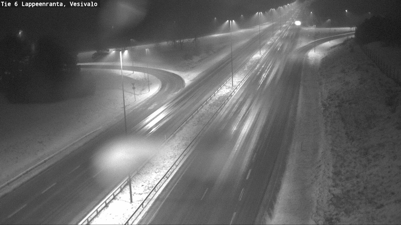 Weather Camera Image Väg 6 Villmanstrand, Vesivalo, Lappeenranta, Etelä-Karjala