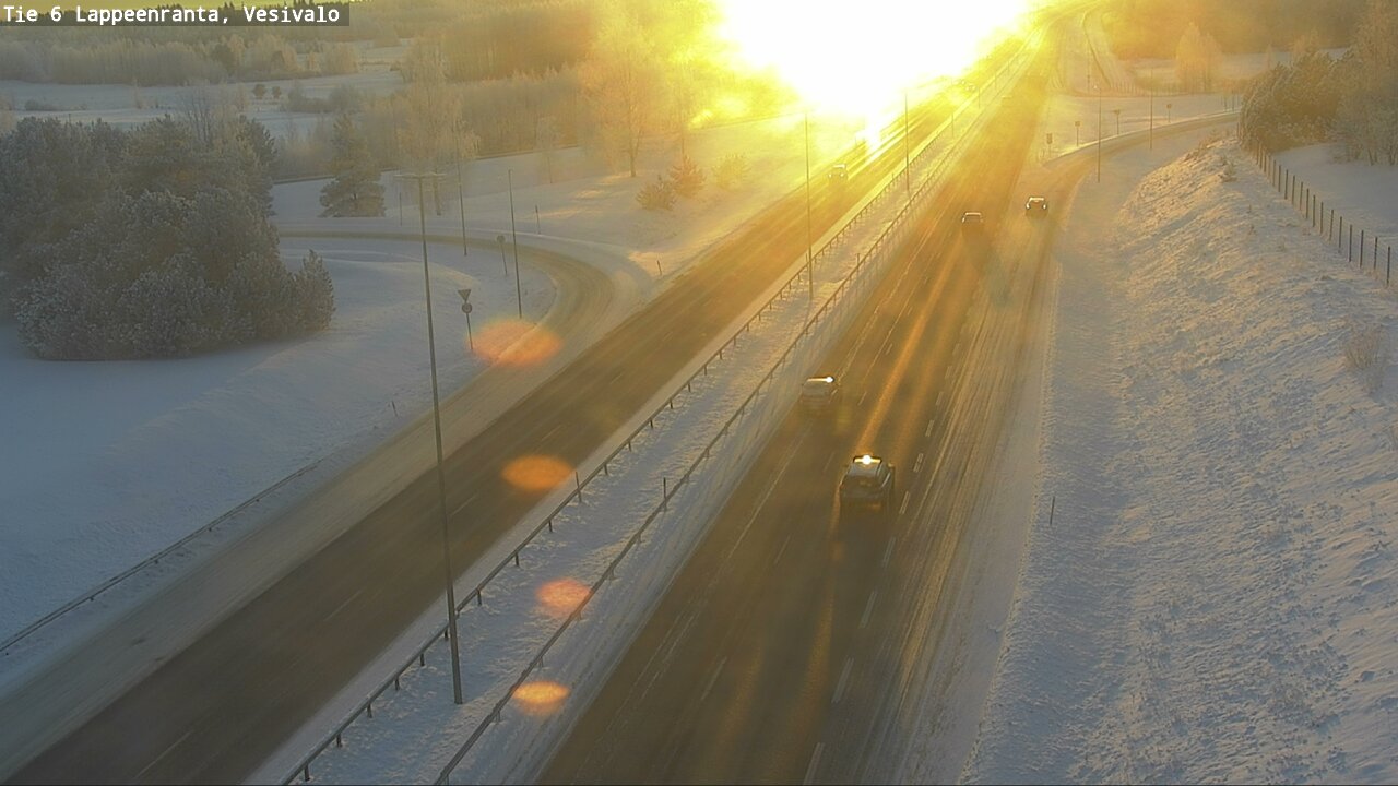 Kelikamerat Kuva Tie 6 Lappeenranta, Vesivalo, Lappeenranta, Etelä-Karjala