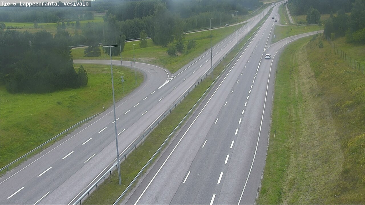 Kelikamerat Kuva Tie 6 Lappeenranta, Vesivalo, Lappeenranta, Etelä-Karjala