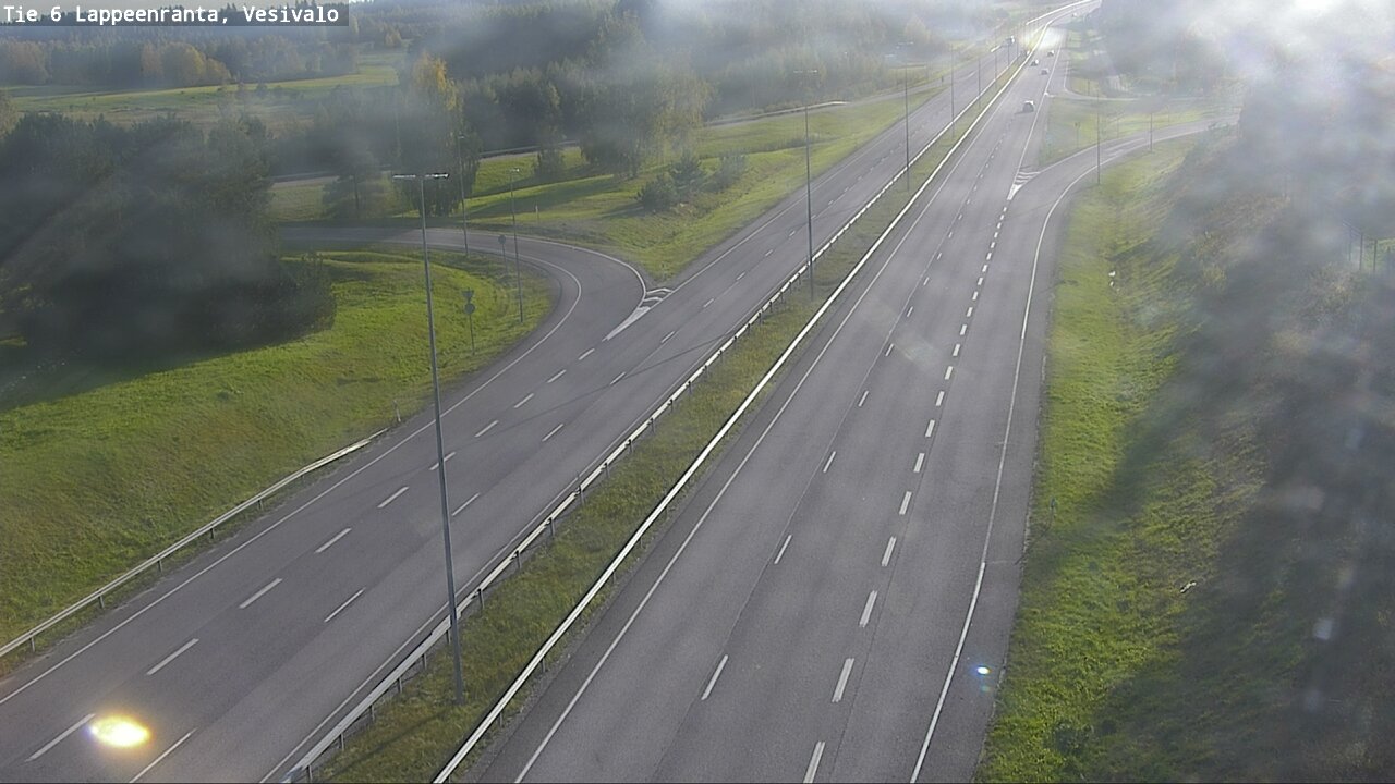 Kelikamerat Kuva Tie 6 Lappeenranta, Vesivalo, Lappeenranta, Etelä-Karjala