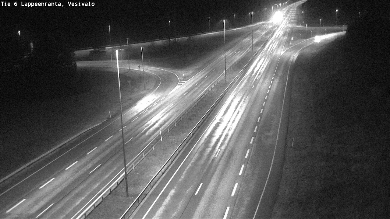 Weather Camera Image Road 6 Lappeenranta, Vesivalo, Lappeenranta, Etelä-Karjala