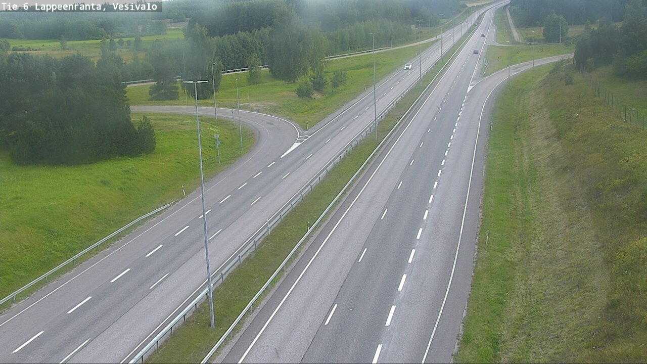 Kelikamerat Kuva Tie 6 Lappeenranta, Vesivalo, Lappeenranta, Etelä-Karjala